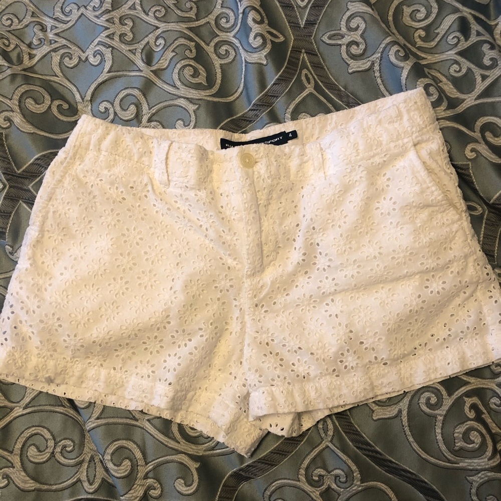 White shorts
